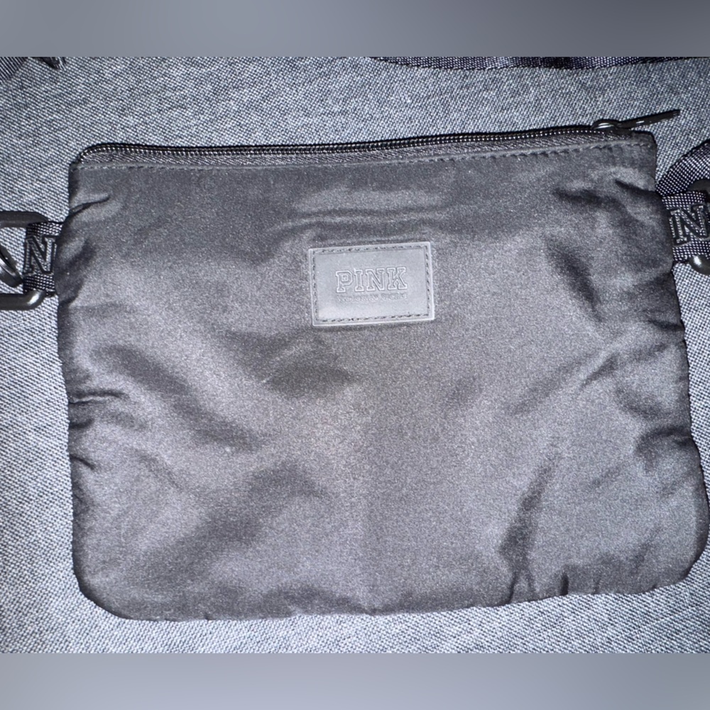 PINK Victoria's Secret Black Toiletry Bag